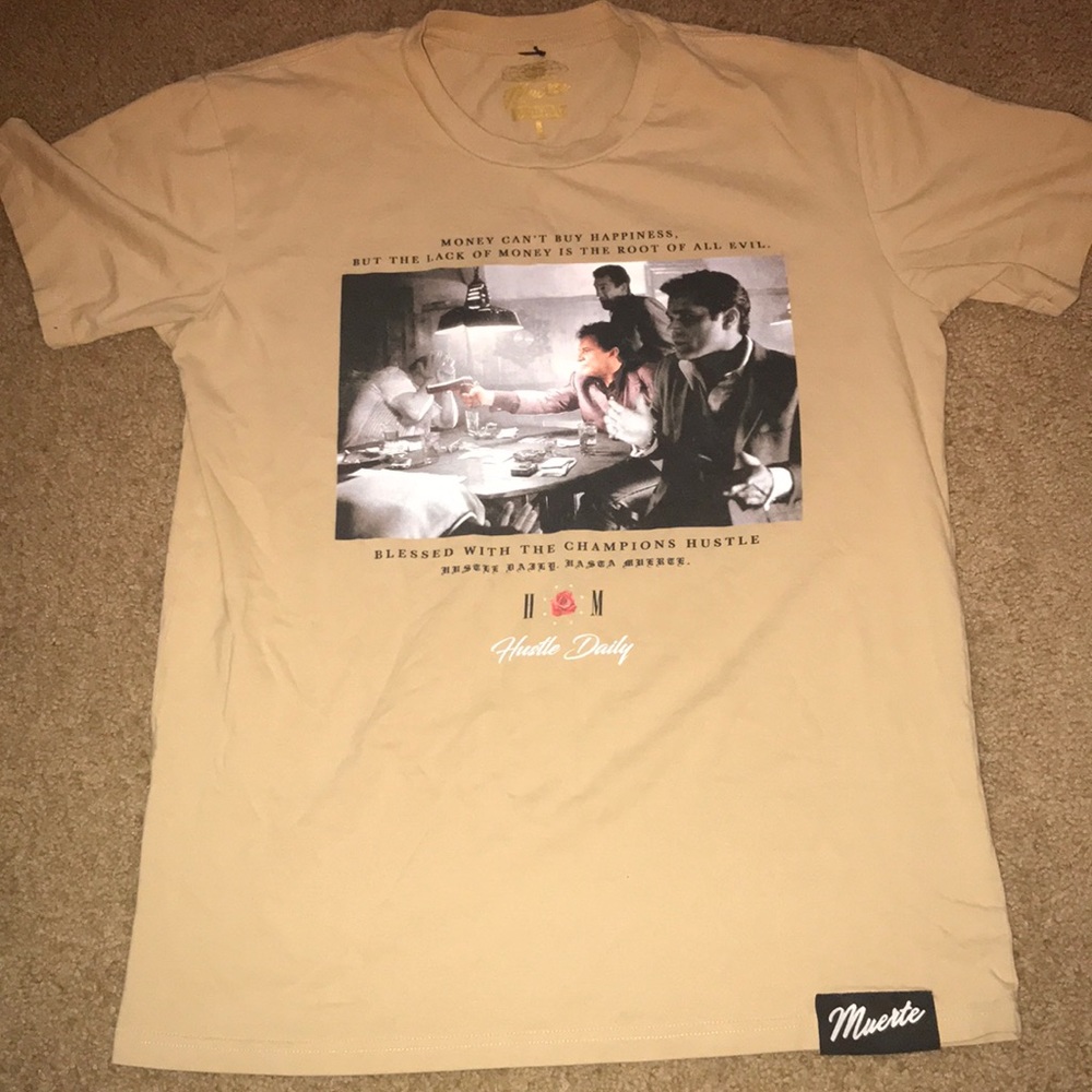 Hustle Daily x Hasta Muerte collab Tee STREETWEAR